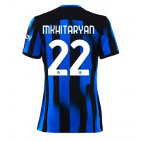 Dres Inter Milan Henrikh Mkhitaryan #22 Domaci za Žensko 2023-24 Kratak Rukav